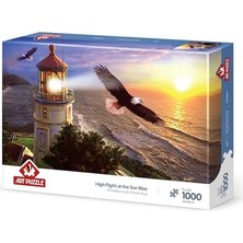 River Gündoğumunda Yüksek Uçuş 1000 Parça Puzzle