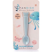 Pandish Crabby Silikon Kaşık Bluish (4 Adet)