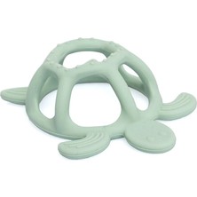 Pandish Tortoise Silikon Diş Kaşıyıcı Yeşil (2 Adet)