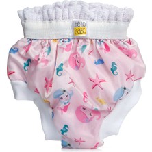HelloBaby Tekli Alıştırma Külodu Deniz Kızı (4 Adet)
