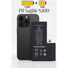 Telefon Kulübesi iphone 16 Pro Max Uyumlu Batarya Pil Güçlendirilmiş + Tamir Seti