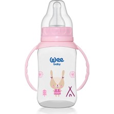 744 Wee Baby Kulplu Pp Biberon 150ML Pembe (2 Adet)