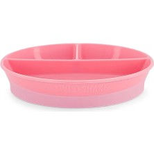 Twistshake Bölmeli Tabak Pembe 6+Ay (4 Adet)