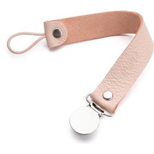 Kidful Bitkisel Boyalı Emzik Askısı - Blush (5 Adet)