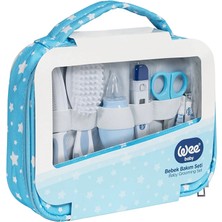 Wee Baby Bebek Bakım Seti - Mavi (4 Adet)