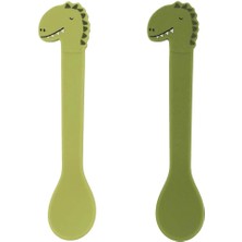 Trixie Mr. Dino - Silikon 2li Kaşık Seti (4 Adet)