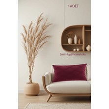 Emir-Ay@hometeks Kapitoneli Kırlent Kılıfı ,yastık Kılıfı ( Leke Tutmayan Silinebilir Kumaş )