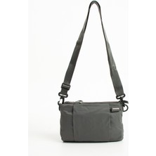 Oldso Sanmorris Kadın 4 Bölmeli Paraşüt Kumaş Ayarlanabilir Çapraz Askılı Çanta