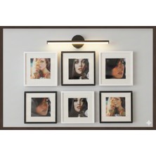 Efeg Decor Sök-Tak Siyah 21X21CM Fotoğraf Çerçevesi Yapışkanlı 3syh-3byz Pvc