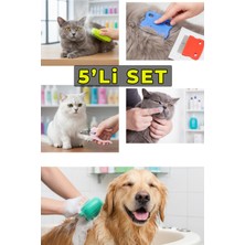 Özbience Kedi ve Köpek Için 5'li Temizlik ve Bakım Seti