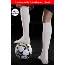 Allians Çocuklar Için Premium Nefes Alan Futbol Çorap 33-39 Numara