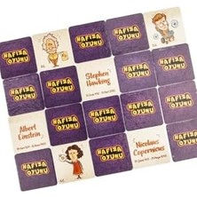 River Bilim Insanlarını Bul Okul Öncesi Hafıza Geliştirici 20'li Oyun Kartları