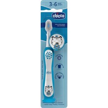 Chicco Diş Fırçası 3-6 Yaş Tiger Mavi 2 Adet