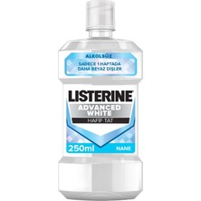 Listerine Advanced White Ağız Suyu 250 ml Daha Beyaz Dişler İçin Antibakteriyel Etki