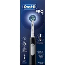 Oral-B Şarjlı Diş Fırçası Pro1 Siyah 5 Adet