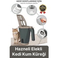 Özbience Pratik Ergonomik Kedi Kumu Küreği, Hijyenik ve Kullanışlı Tasarım