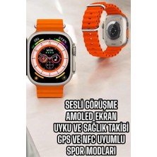 Yeni Nesil Akıllı Saat Nabız Ölçer Sağlık Ölçer ve Kalori Ölçer Uyku Takibi Nfc Özelliği