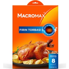 Macromax Fırın Torbası 8 Adet 3 Adet