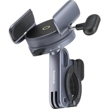 River Primetrip Series Manyetik Bisiklet Telefon Tutucu, Cosmic, Siyah