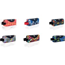 River School 24 Kalem Çantası Erkek Tek Göz,asorti