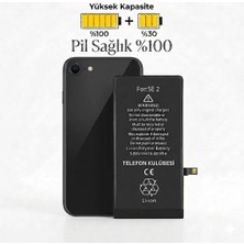 Telefon Kulübesi iphone Se 2023 Uyumlu Batarya Pil Güçlendirilmiş + Tamir Seti