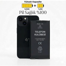 Telefon Kulübesi iphone 13 Uyumlu Batarya Pil Güçlendirilmiş + Tamir Seti