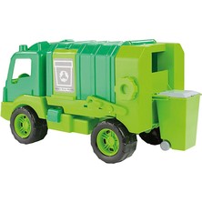 Dolu Oyuncak Çöp Kamyonu Pencereli Kutuda 43 cm (4 Adet)