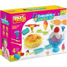 Smart Dough Dondurma ve Waffle Seti Hamur Kutusu - 200 gr (3 Adet)