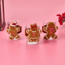 Kpm Zencefilli Kurabiye Bardak Mumluk - Asorti - 14X14X14 cm