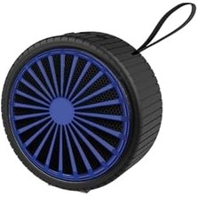 River 800 Mah 5W Kablosuz Taşınabilir Bluetooth Hoparlör Mavi BTS-140M