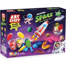 Dede Oyuncak Dede Art Craft Inanılmaz Uzay Bebek Oyun Hamuru Seti +3 Yaş (3 Adet)