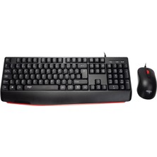Aigo Aıgo AK310 Pro Siyah Kablolu Q Klavye + Mouse Set