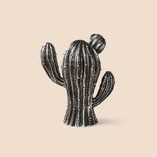 Matmel Deco Kaktüs Dekoratif Obje - Siyah / Gümüş
