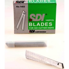 SDI Sdı Dar Maket Bıçağı Yedeği 100'lü Paket