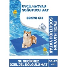 Özbience Vücut Isısı Dengeleyen Evcil Hayvan Soğutucu Yatak 50X90 cm