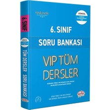 River Editör 6. Sınıf Vıp Tüm Dersler Soru Bankası Mavi Kitap