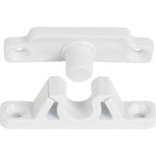 River Sineklik Çıt Çıt, Beyaz 12 Adet (24 Adet Akıllı Montaj Vidası Ile Birlikte)