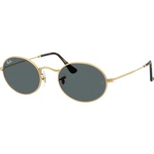 Ray-Ban 3547 001/R5 51 Unisex Güneş Gözlüğü Altın Mavi Çerçeve UV400
