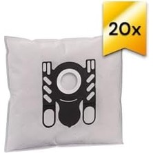 River Elektrikli Süpürge Sentetik Toz Torbası, 5 Katmanlı, 20 Adet, Siyah Plastik,, Ile Uyumlu Ürünler Açıklamada