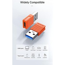 River 6550 Type-C To USB A 3.0 5A Otg Çevirici Convertor
