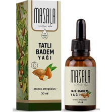 River Masala Tatlı Badem Yağı 50 Ml. Soğuk Pres (Sweet Almond Carrier Oil)