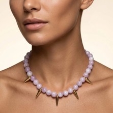 THEIA GemWorks Kunzit Kolye