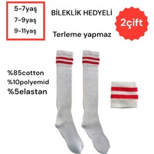 Allians Renkli Unisex Çocuk Futbol Çoraplar, Halı Saha Maç Tozluk Seti