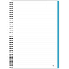 River A4 Defter Çizgili 200 Syf Köpek Polygonal