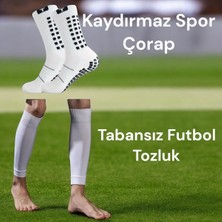 Allians Yüksek Performanslı Topuksuz Futbol Çorabı, Kaydırmaz ve Tozluk Özelliği ile