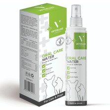 Vetdeluxe Dental Water Kedi ve Köpekler Için Ağız Bakım Suyu, Ağız Koku ve Tartar Giderici 200 ml