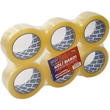 River Bant Koli Şeffaf 45CMX100M 6 Lı Paket