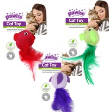 Hnrlishp Pawise Catnipli Peluş Kuş  Oyuncağı 12 cm