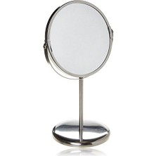 River Ikea Trensum Ayaklı Kozmetik Aynası, Çift Taraflı, Büyütmeli, Paslanmaz Çelik Çerçeve