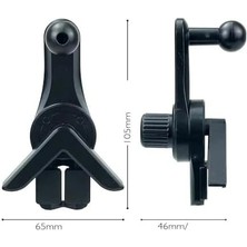 River Mag-Safe Ekran Üstü Elektrikli Araç Telefon Tutucu 2,5 cm Kadar Tüm Ekranlar Araba Notebook Monitör